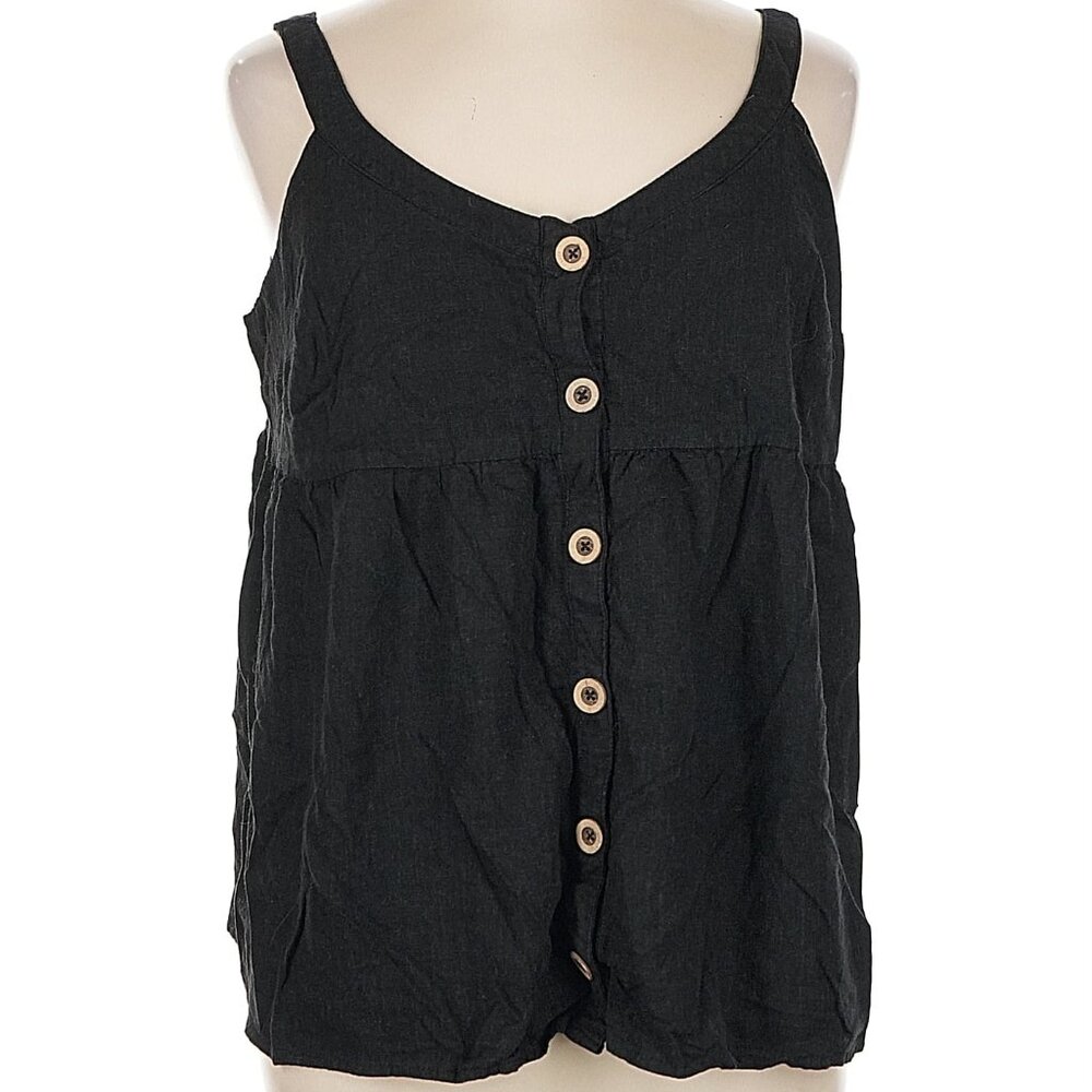 terra & sky Button Down Tank Top flowy whimsy goth